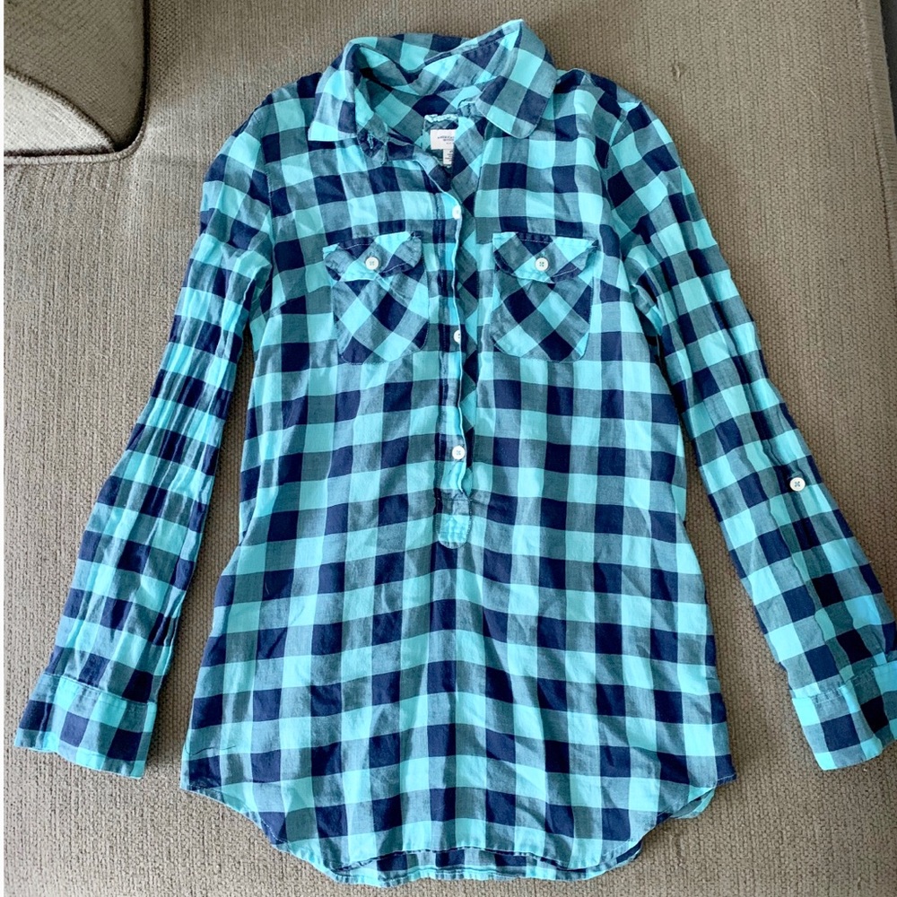 American Eagle Button Blouse